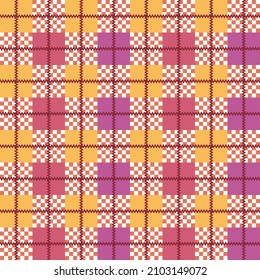 Tablecloth pattern wallpaper. Tablecloth background. Sewing marks on red background. Sewing marks pattern wallpaper. Red plaid pattern wallpaper. Plaid pattern background.
