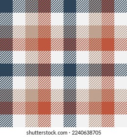 Tablecloth plaid check seamless pattern