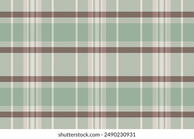 Tablecloth texture vector pattern, hotel textile background plaid. Proud tartan fabric seamless check in pastel and white colors palette.
