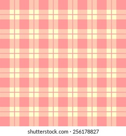 tablecloth woven texture - red checkered pattern