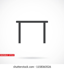 Tableicon vector icon