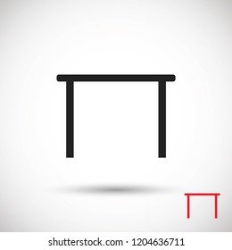 Tableicon vector icon