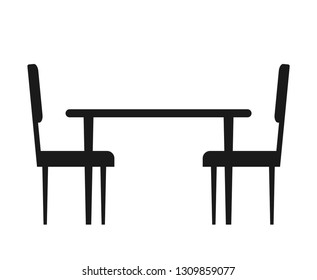 tables and chair icon