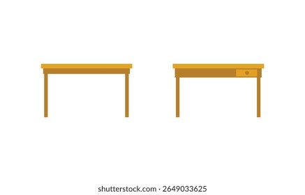 Ilustração de vetor de tabelas para uso.