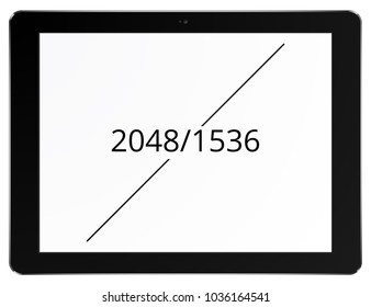 Tablet 2048 x 1536 screen concept