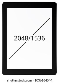 Tablet 2048 x 1536 screen concept