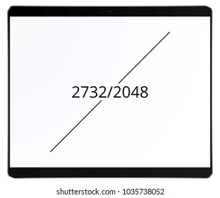 Tablet 2048 x 2732 screen concept