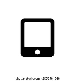 tablet alt Icon. Flat style design isolated on white background. Vector illustration