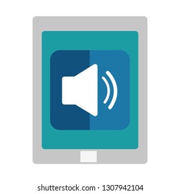 tablet with app sound