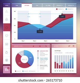 Tablet application interface design 