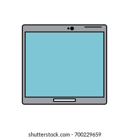 tablet with blank screen icon image 