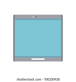 tablet with blank screen icon image 