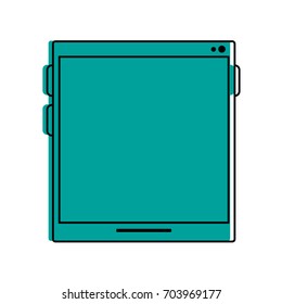 tablet with blank screen icon image 