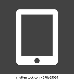 Tablet, book, ipad icon vector image.Can also be used for admin dashboard. Suitable for mobile apps, web apps and print media.