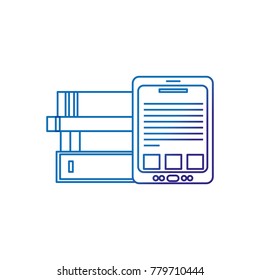 Tablet and books design
