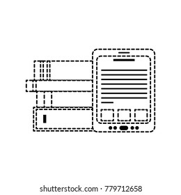 Tablet and books design