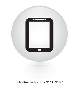 tablet button web icon 