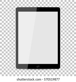 Tablet, camera Stylish vector illustration on isolate background.