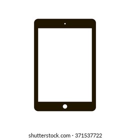 Tablet Computer With Blank Screen In Ipad Style. Vector Illustration, EPS10.