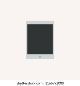 Tablet Computer Screen Device Display modern vector style. Tablet icon concept.