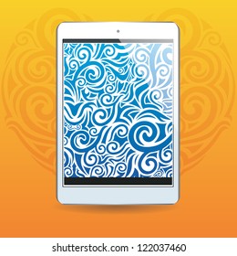 tablet computer vector