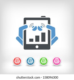 Tablet connection icon