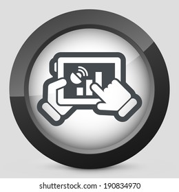 Tablet connection icon