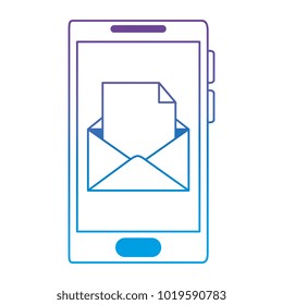 tablet device with envelope mail