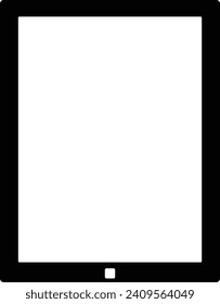 Tablet Device icon Vector art design