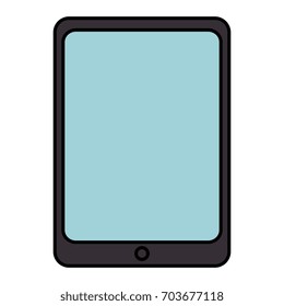 tablet device isolated icon