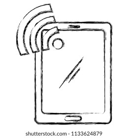 tablet device with wifi signal