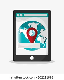 Tablet and digital marketing design