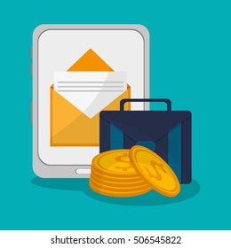 Tablet and digital marketing design