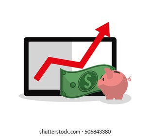 Tablet and digital marketing design