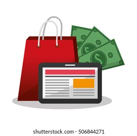 Tablet and digital marketing design