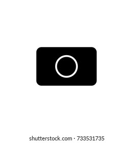 tablet dishwasher icon, vector illustration.