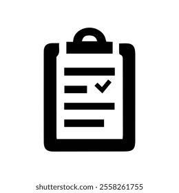 tablet with document icon isolated on transparent background