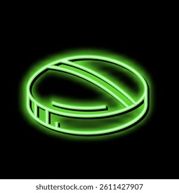 tablet drug pharmaceutical production neon light sign vector. tablet drug pharmaceutical production illustration