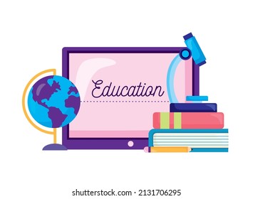 tablet earth and books of education