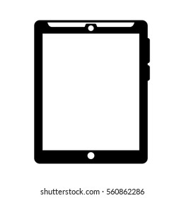 tablet electronic device icon vector illustration design