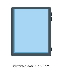 tablet electronic device technology icon vector illustration design