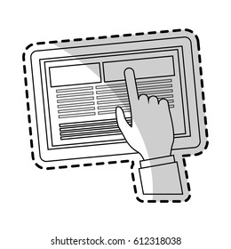 tablet gadget icon image 