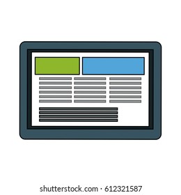 tablet gadget icon image 