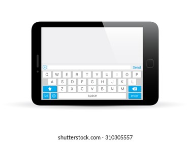 Tablet Horizontal Keyboard