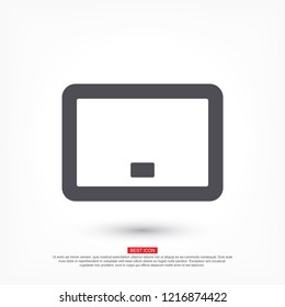the tablet icon