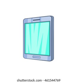Tablet icon in cartoon style isolated on white background. Device symbol