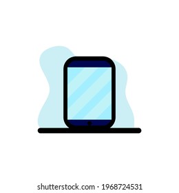 Tablet Icon Conceptual Vector Illustration Design eps10