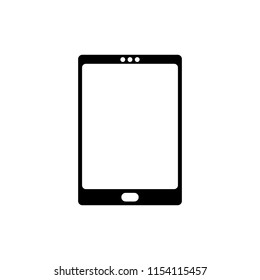 	
Tablet icon design. Black and white vector illustration tablet for web banner and mobile web. Tablet icon for landing page