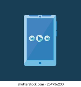tablet icon design, vector illustration eps10 graphic 