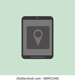 tablet icon  design, vector illustration